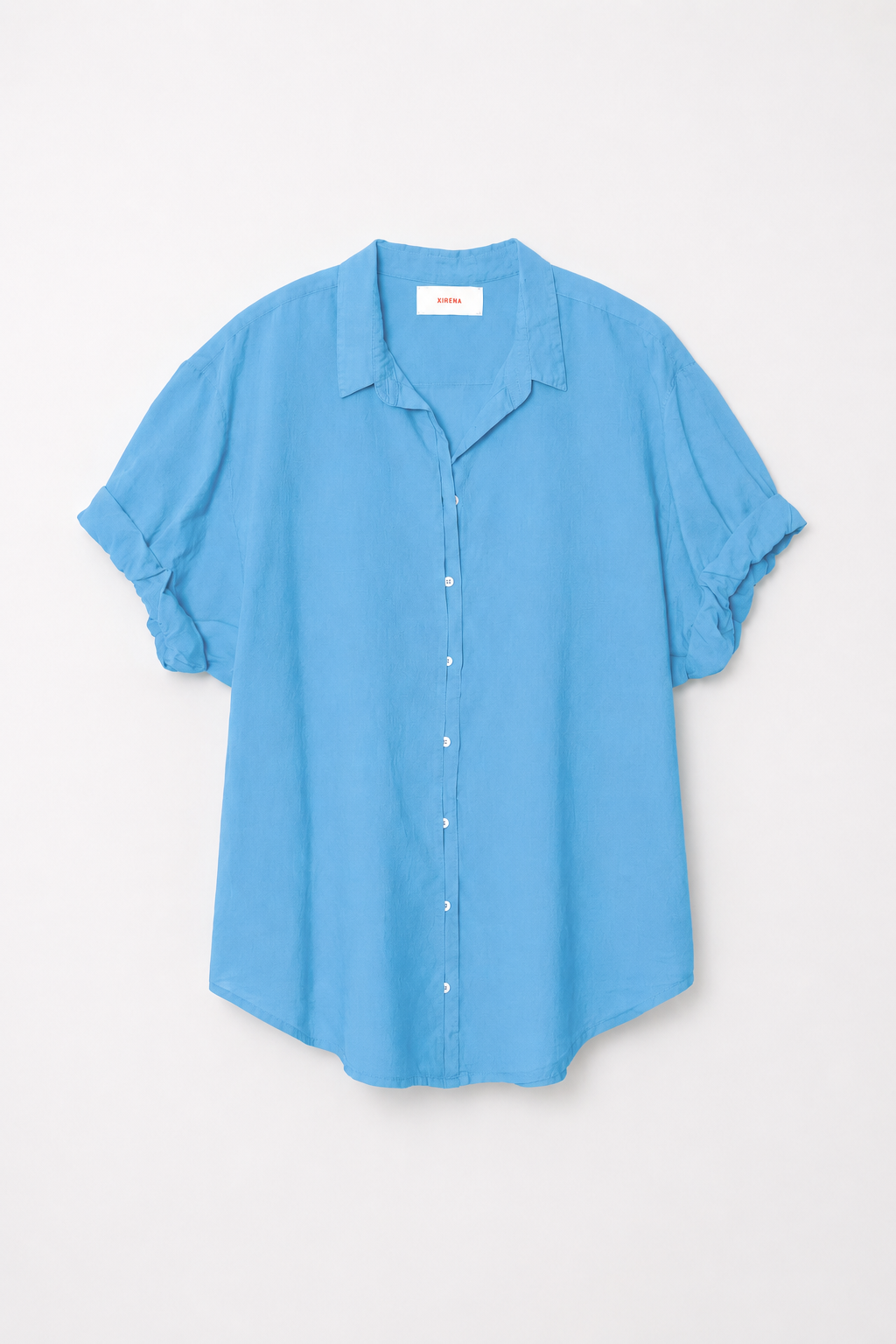Xirena, Bluse Channing in Blue Surf