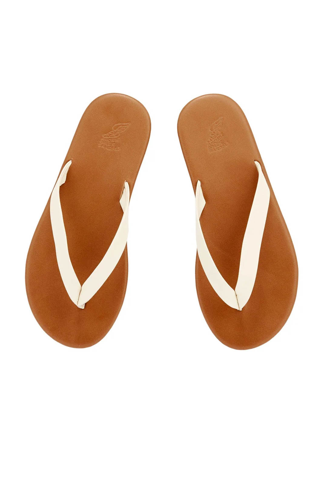 Ancient Greek Sandals, Sandalen Saionara in Off White/Cotto
