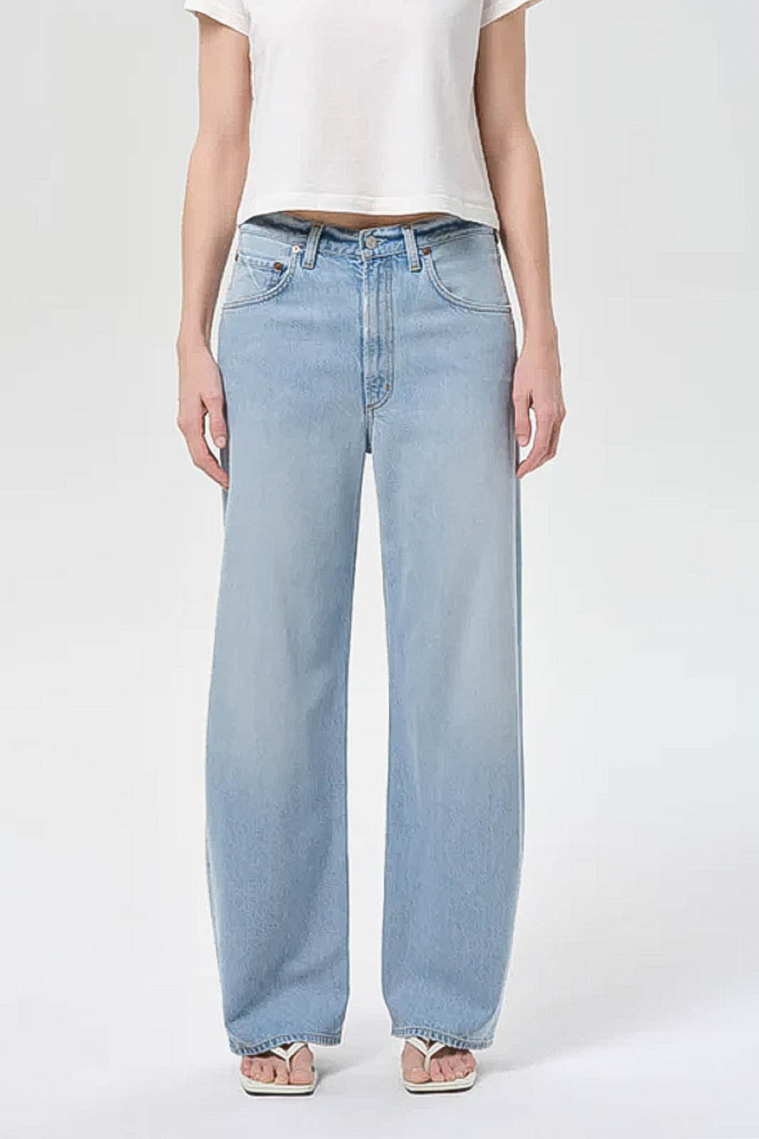 Agolde, Jeans Low Curve in Memory