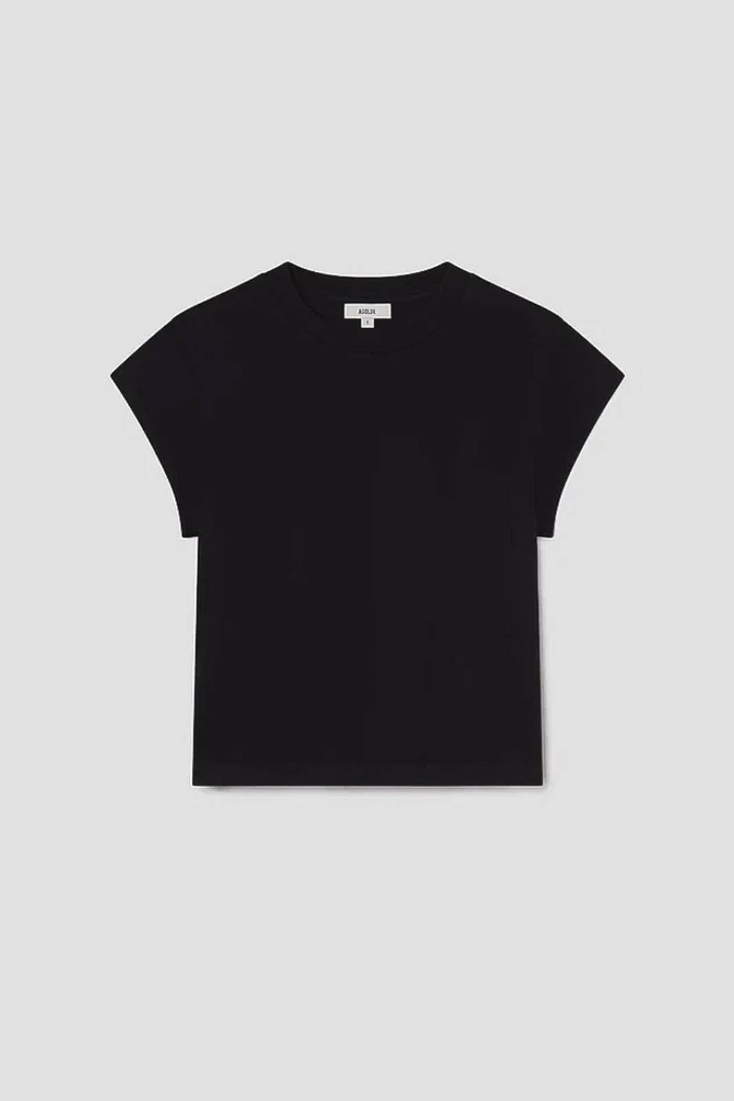 Agolde, Bryce Cap T-shirt in Black