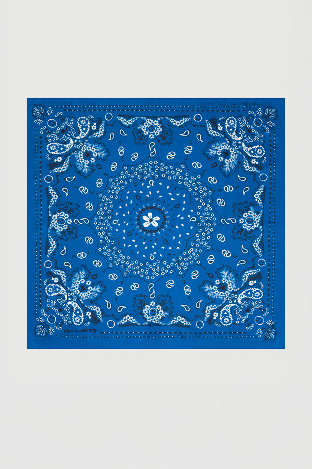 Schal Bandana Small in Pétrol