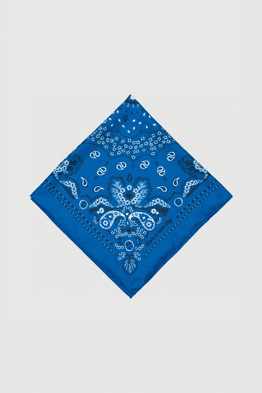 Schal Bandana Small in Pétrol