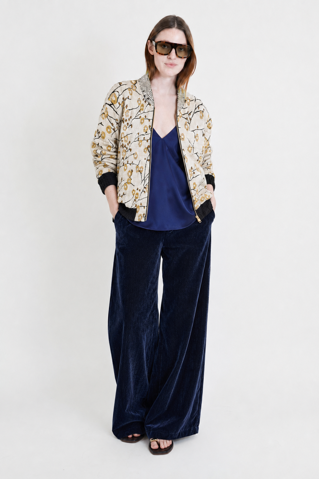 Forte-Forte, Hose Double Twill in Notte