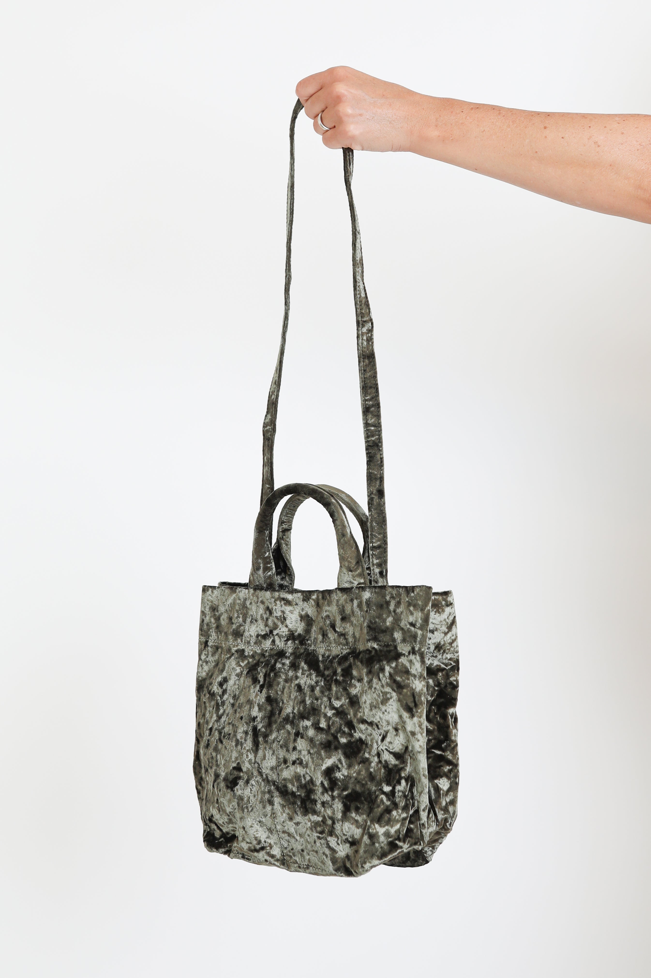 Zilla, Tasche Velvet Dado in Kaki