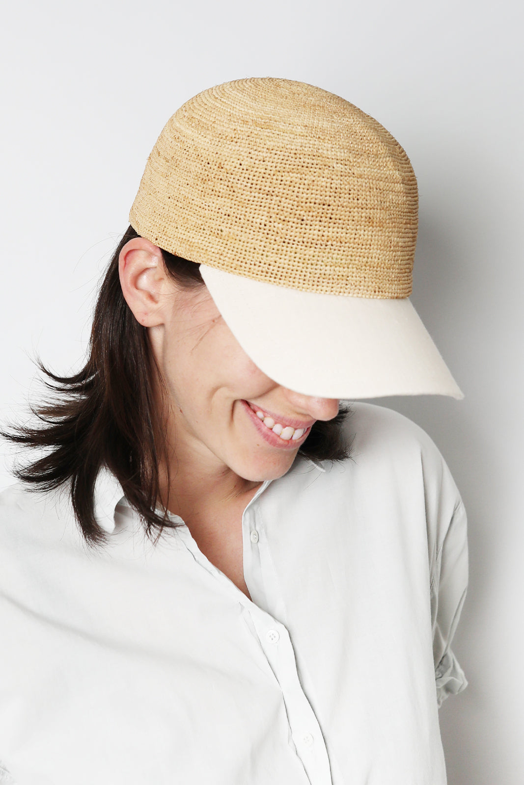 Baseball-Cap Lea in Naturel