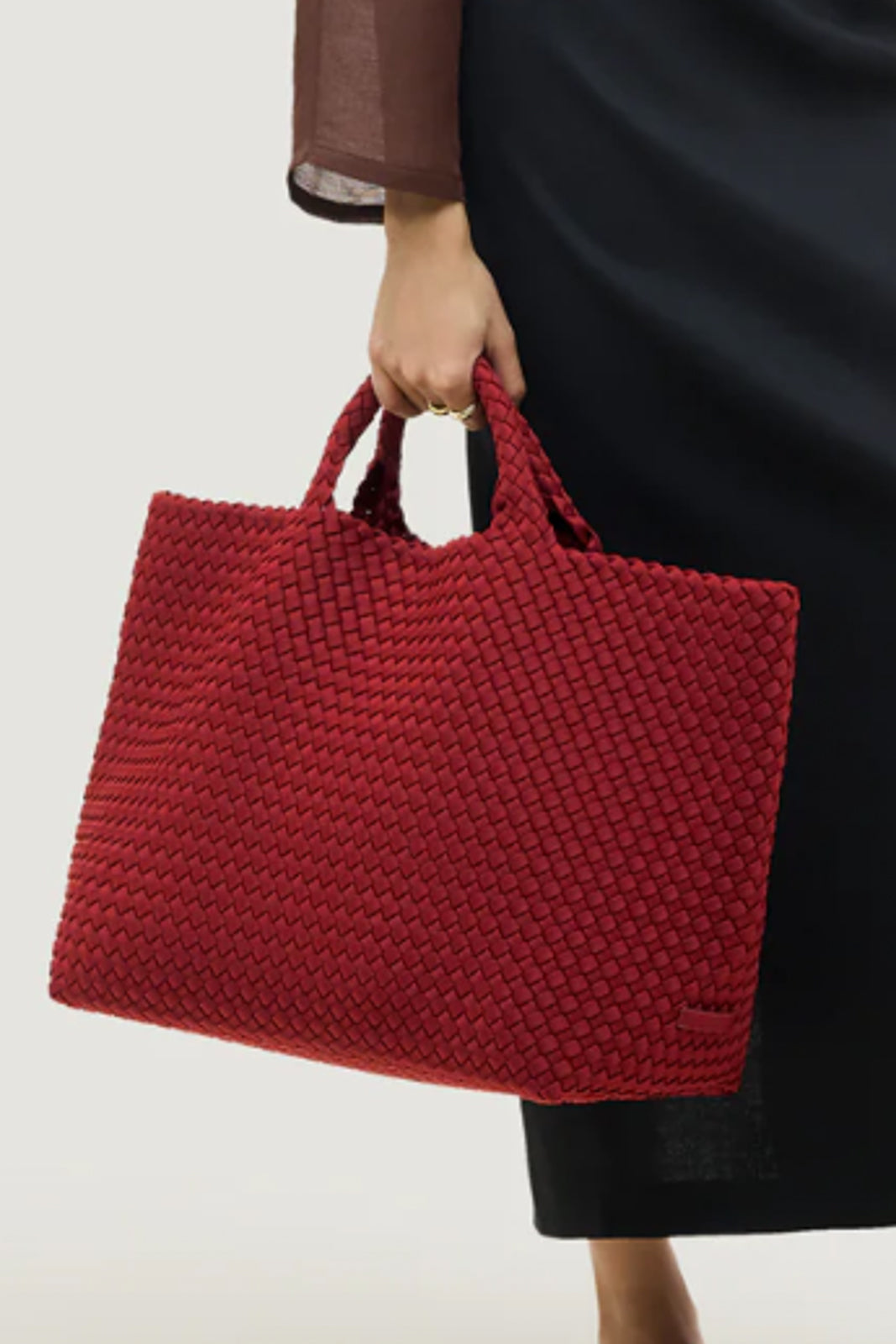 Naghedi, Tasche St. Barths Large Tote in Rosso