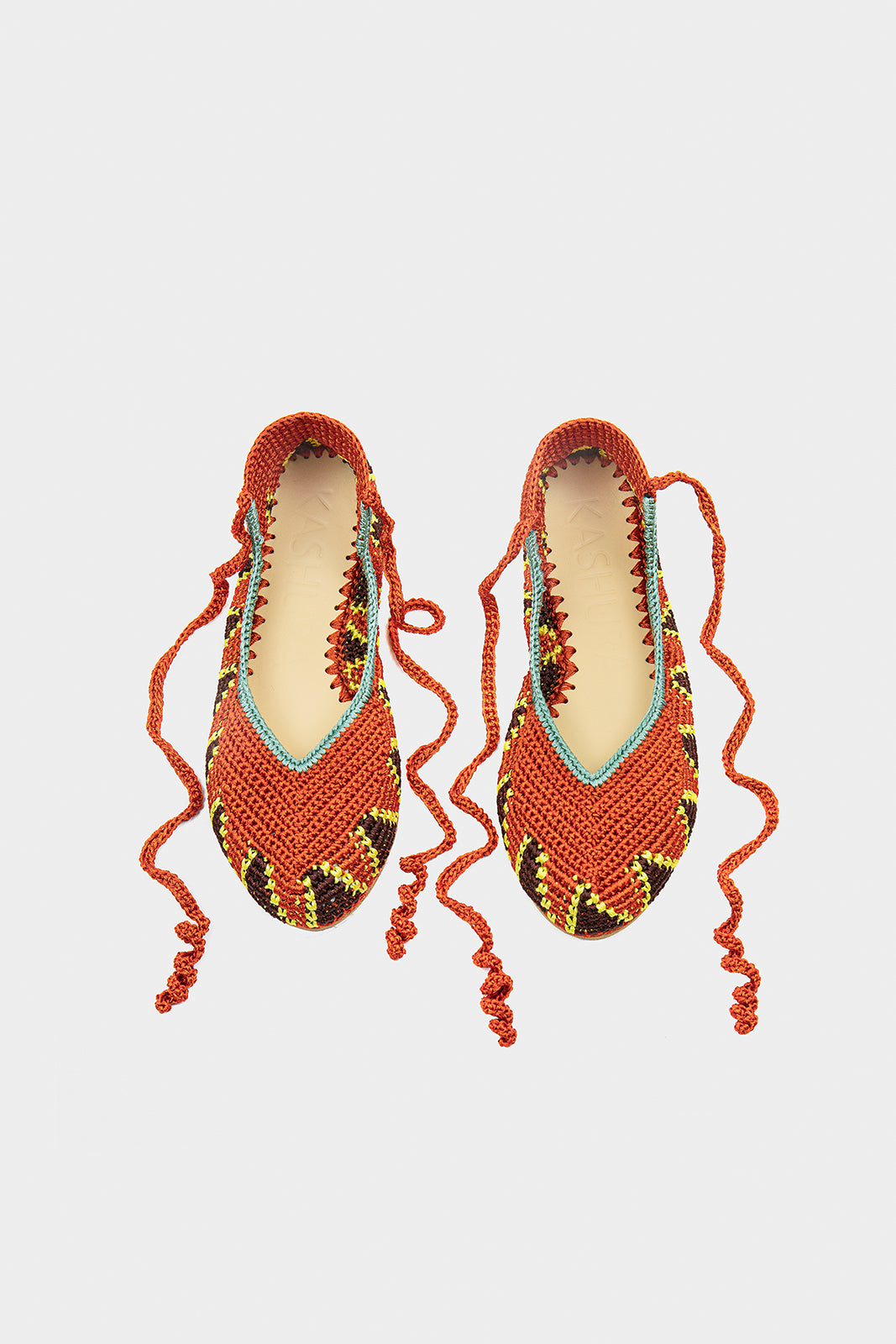 Ballerinas High in Lobster Orange