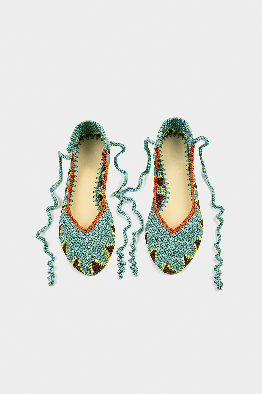 Ballerinas High in Sage Green