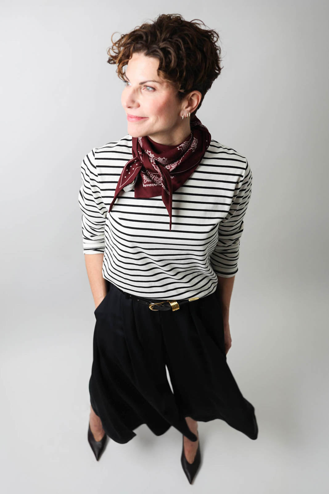 Vestibule Garderobe, Fantomette pants in navy