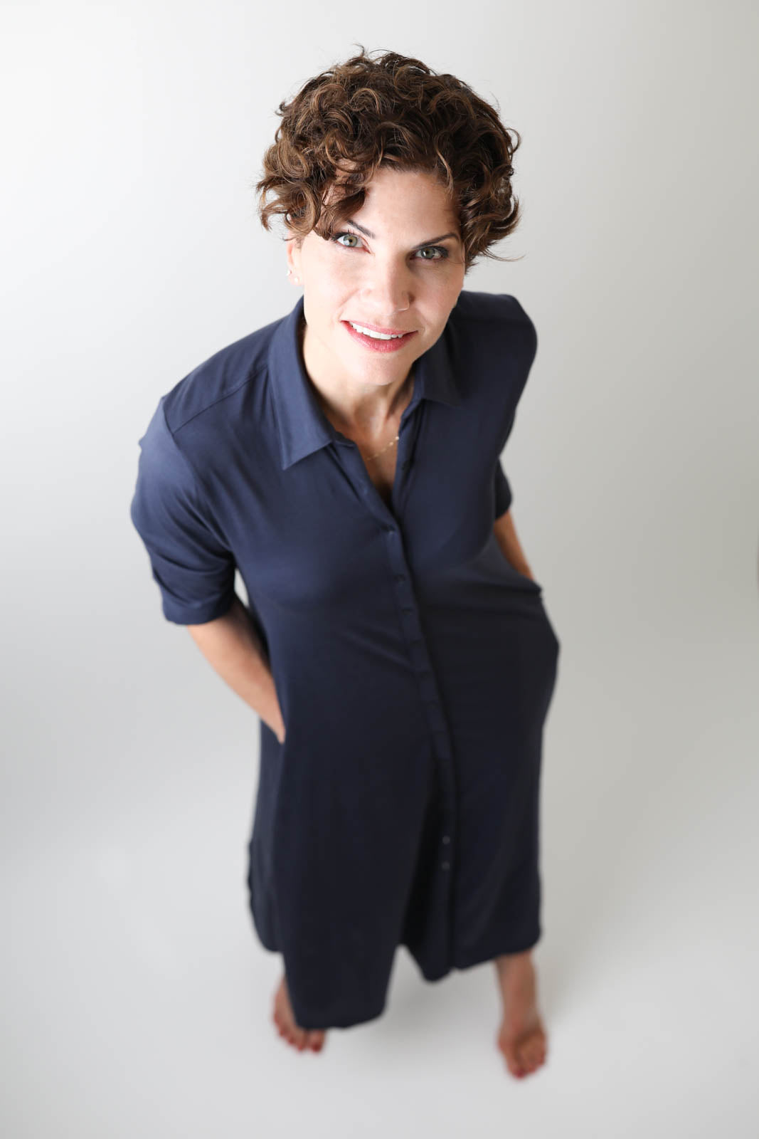 Kleid Elodie in Marine
