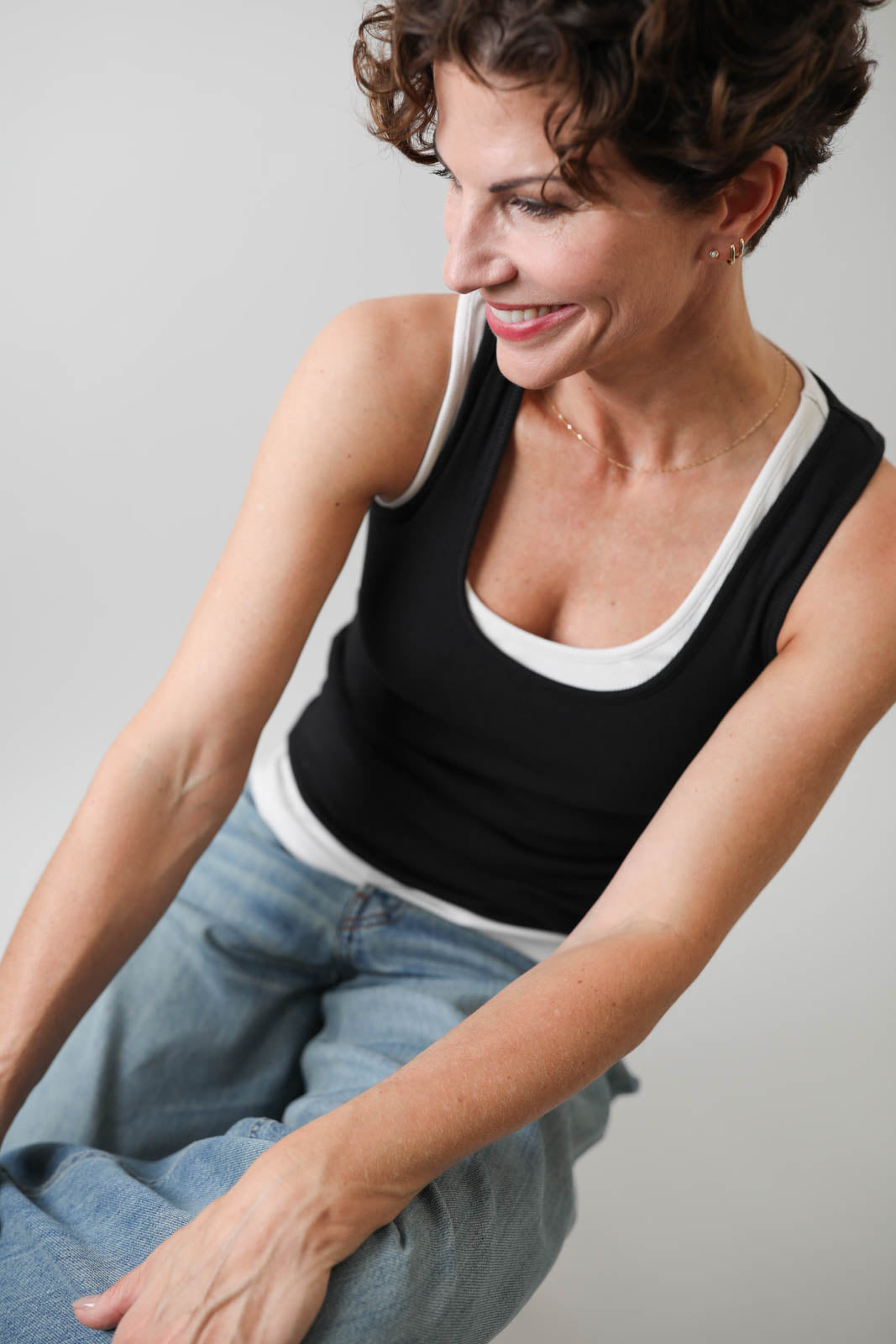 Tank Top Claire in Schwarz
