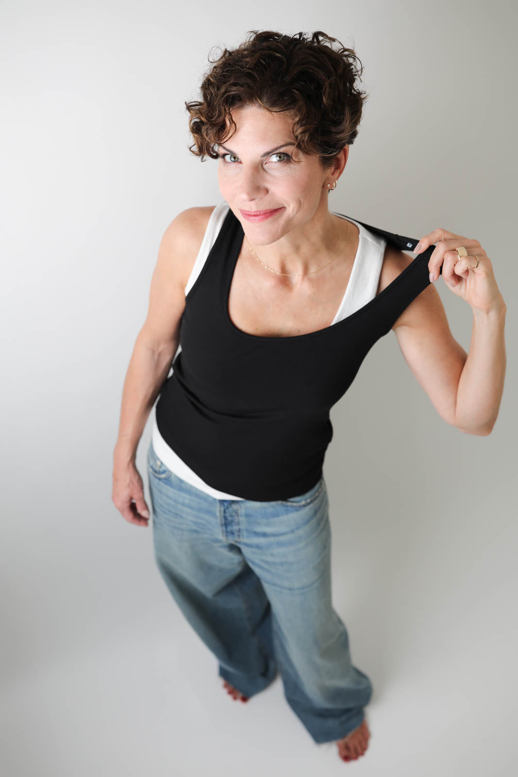 Tank Top Claire in Schwarz