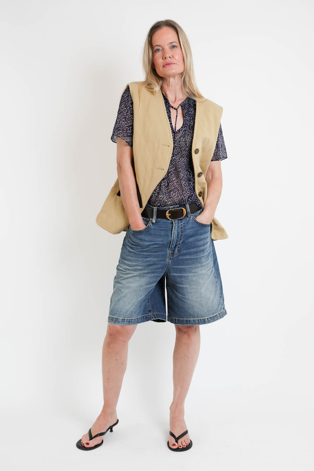 Gilet Ghost Suffolk in Beige