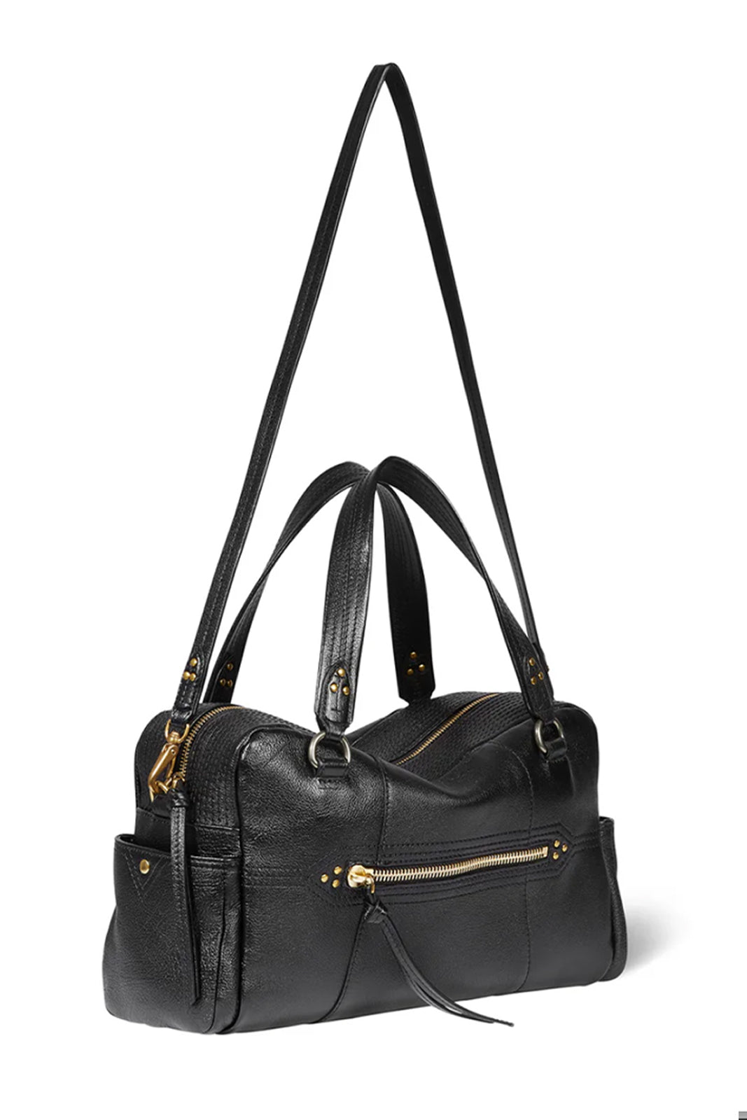 Tasche Lucky Bowling in Noir Brass