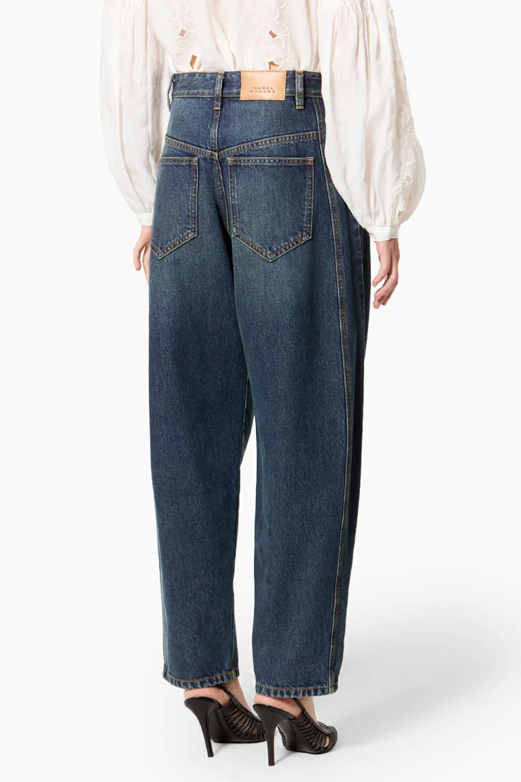 Isabel Marant, Jeans Oriane in Faded Blue