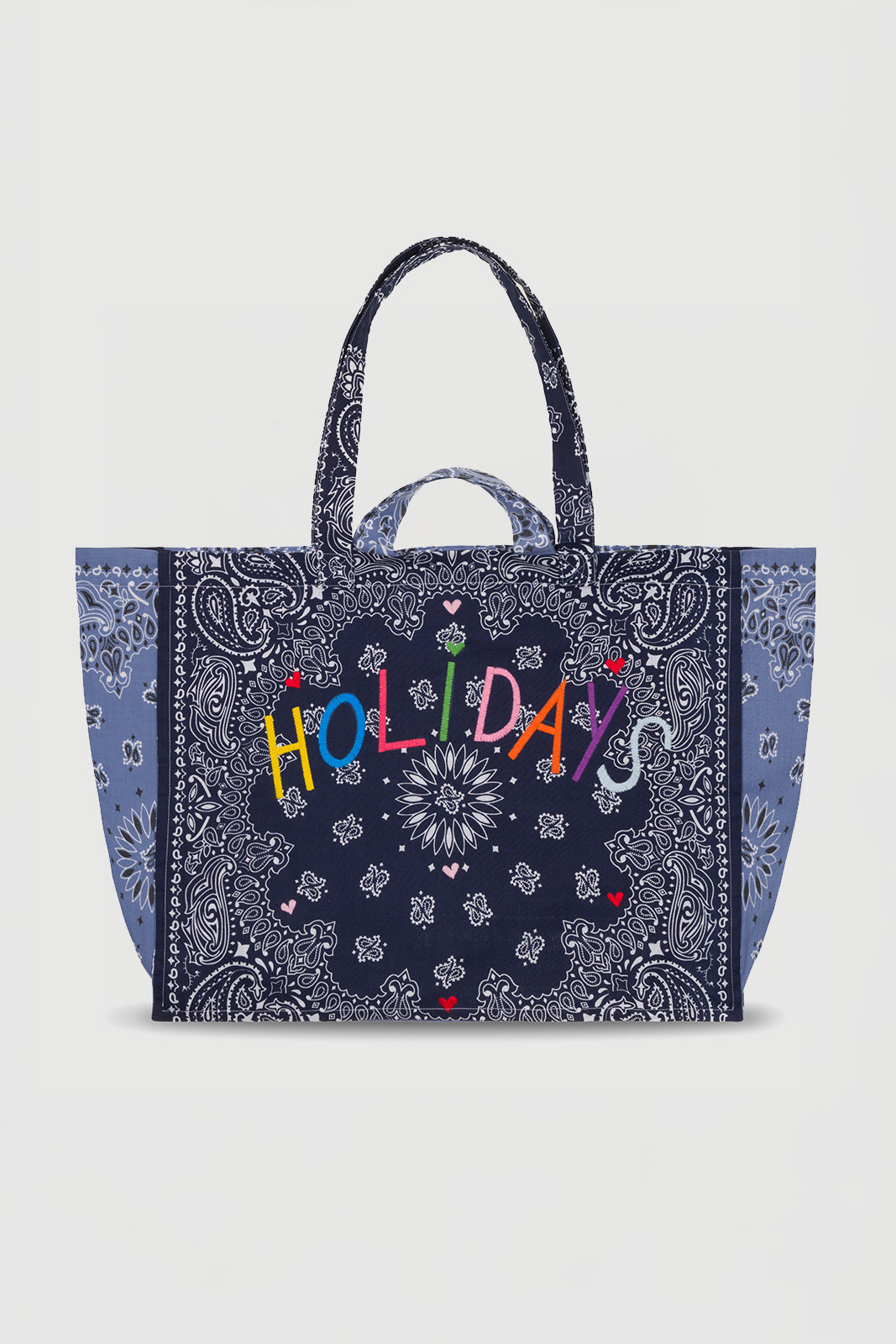 Tasche Maxi Cabas Holidays in Navy/Chambray
