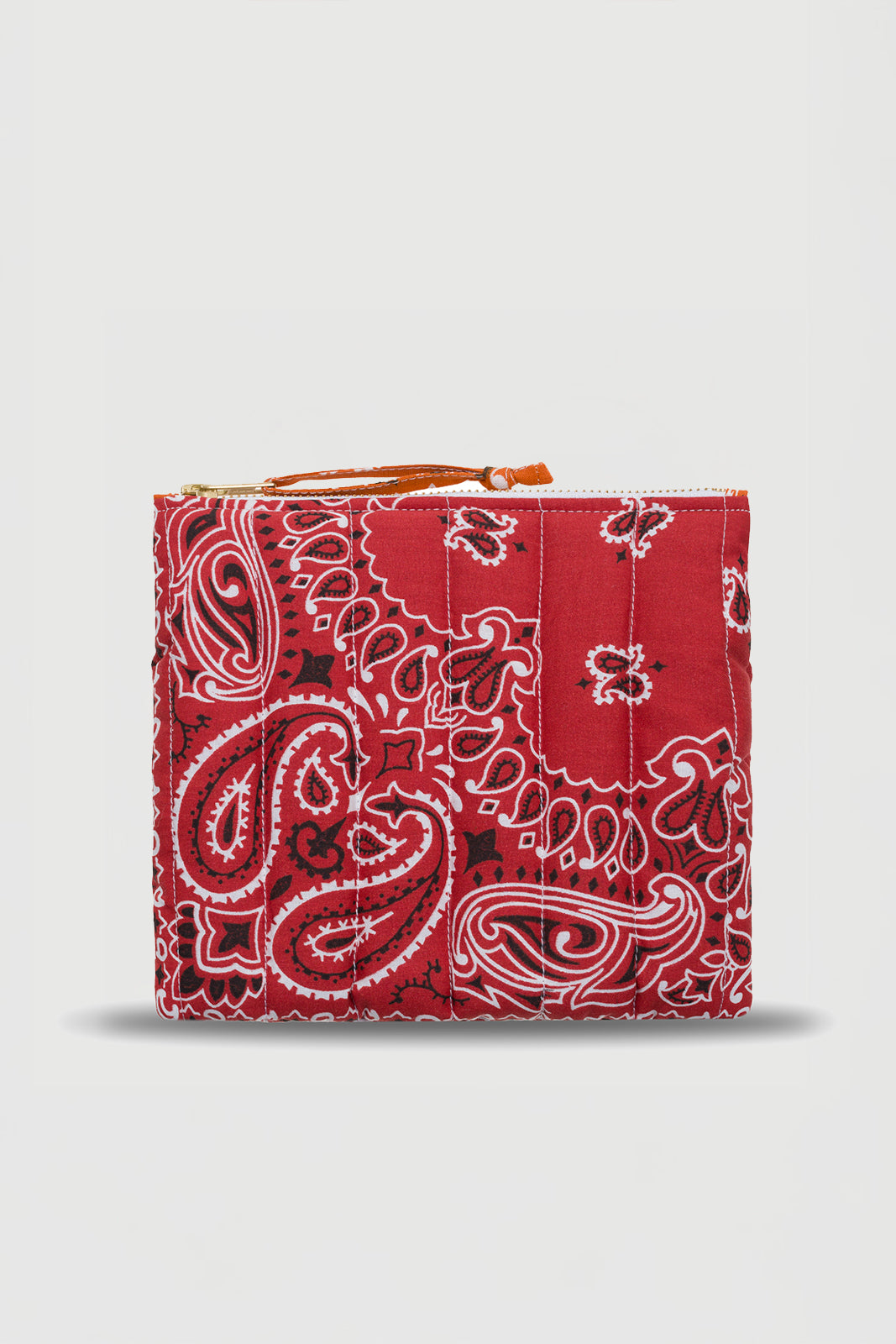 Mini Pochette Coeur in Vintage Red/Burnt Orange