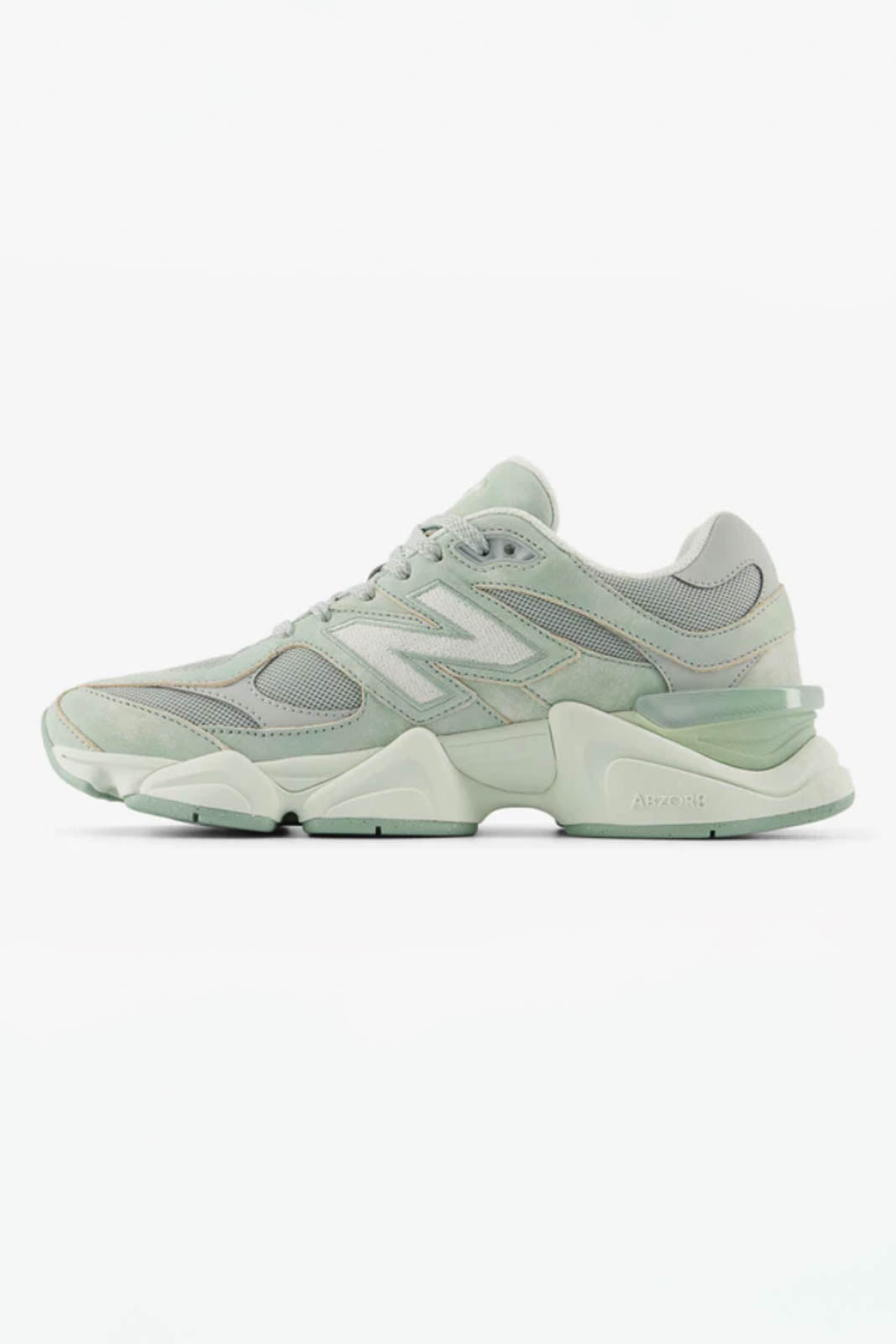 New Balance, Sneakers 9060 in Mosaic Green/Sea Salt