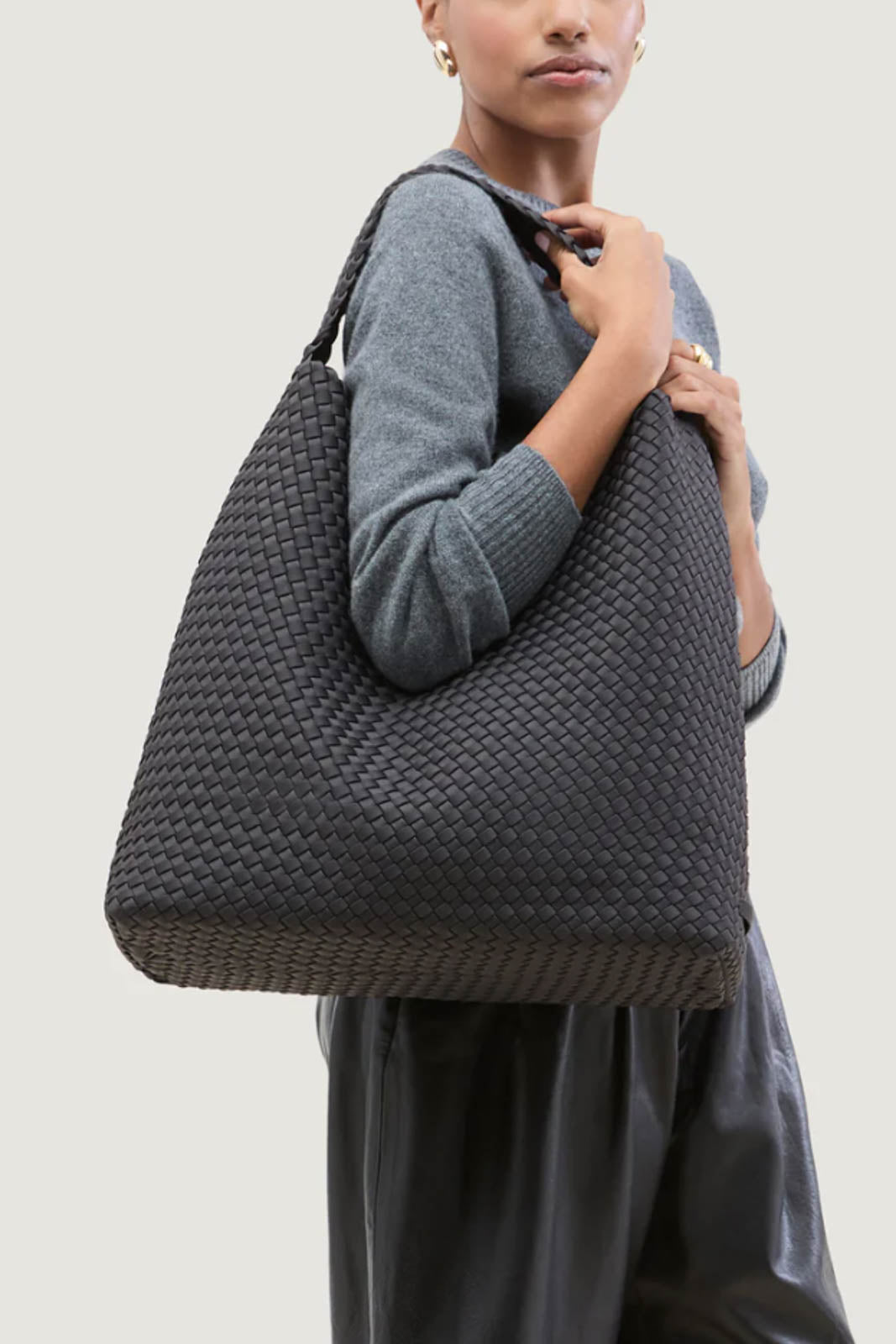 Naghedi, Tasche Nomad Hobo Large in Ash