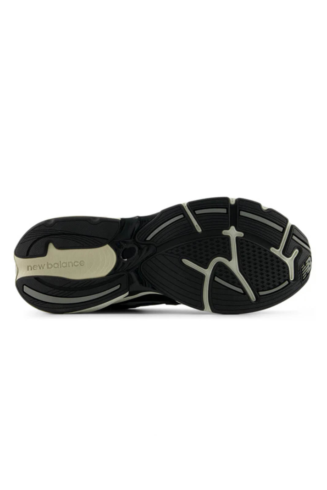 New Balance, Sneakers 2010 in Black/Shadow Grey/Sea Salt