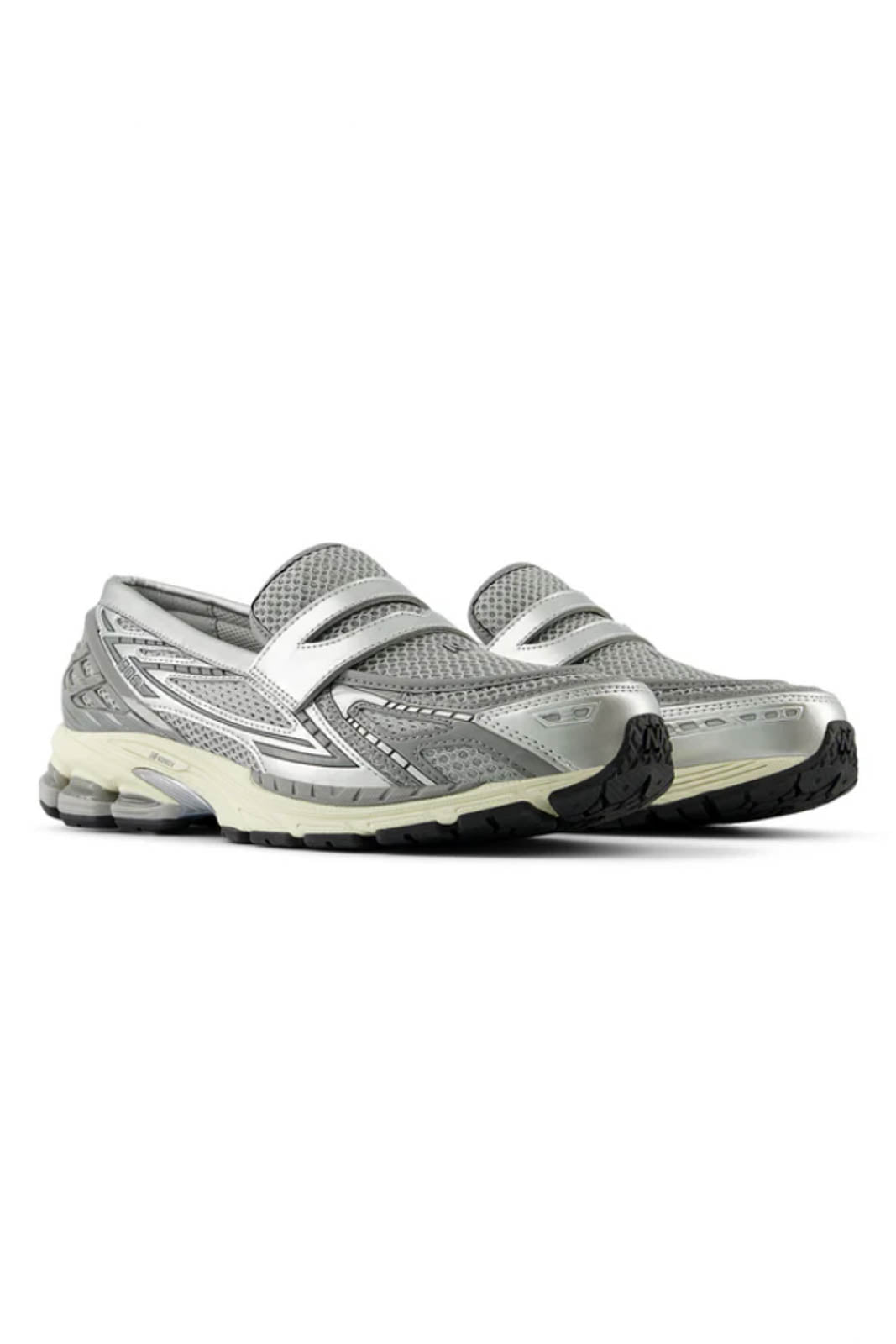 New Balance, baskets 1906 en argent/gris ombre/gris tourterelle