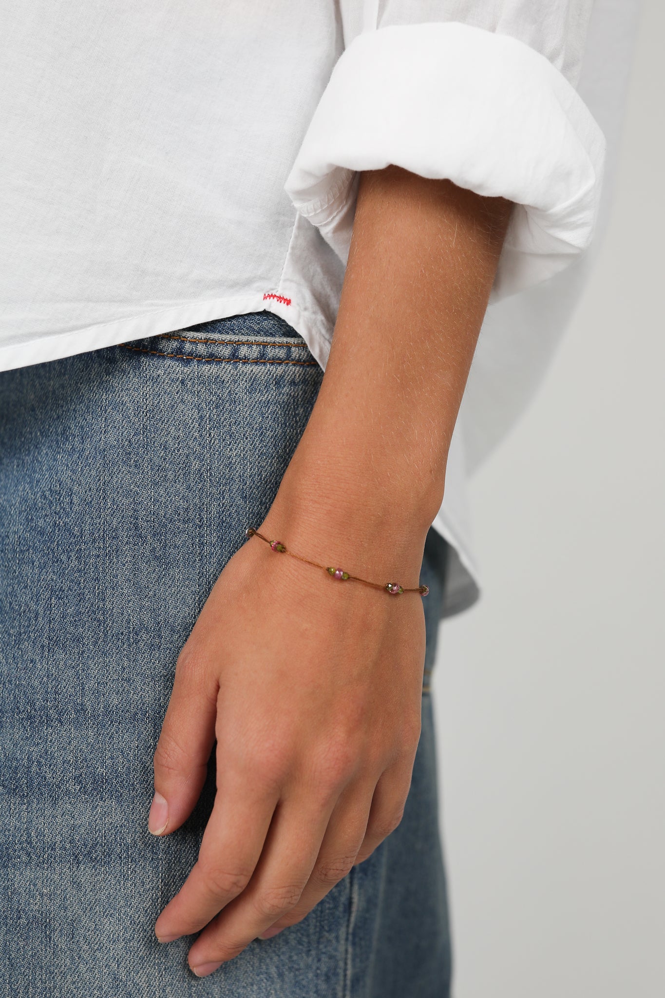 Armband T.Bee Duo in Pink Tourm & Henne
