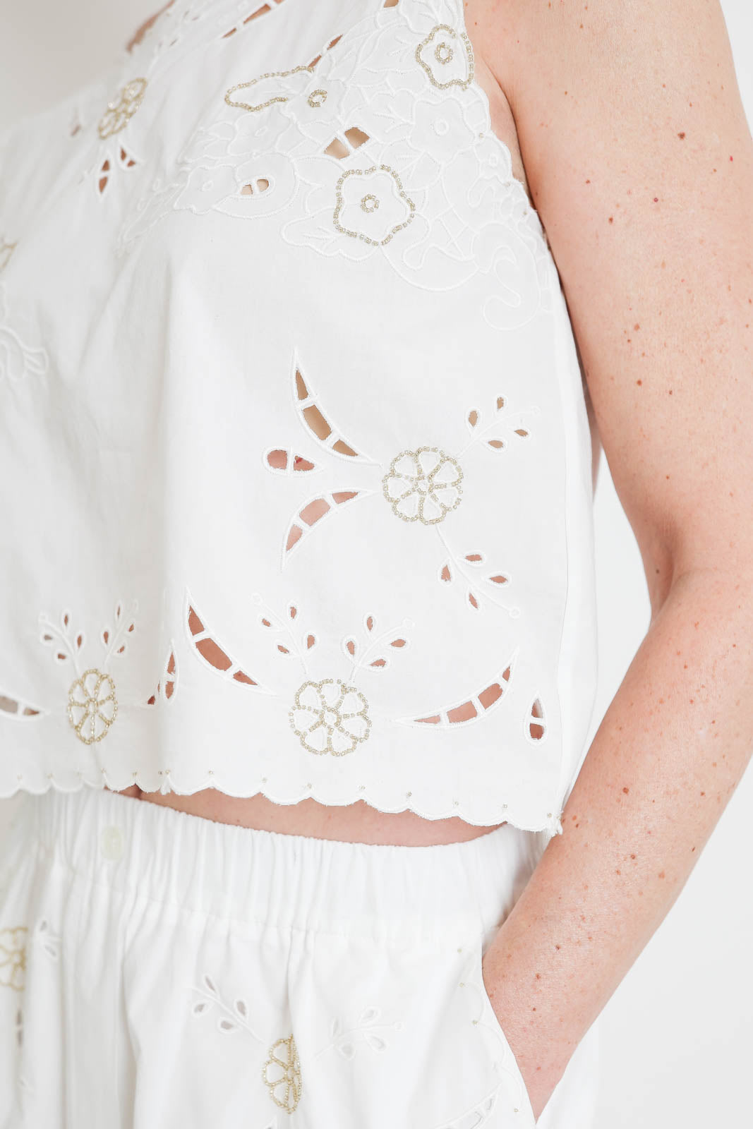 Forte-Forte, Top Lace and Glass in Crystal