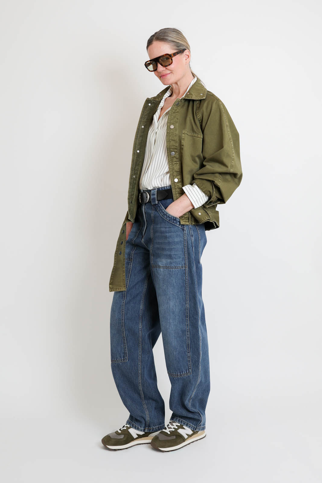 CO, Jacke Raglan Workwear in Avocado