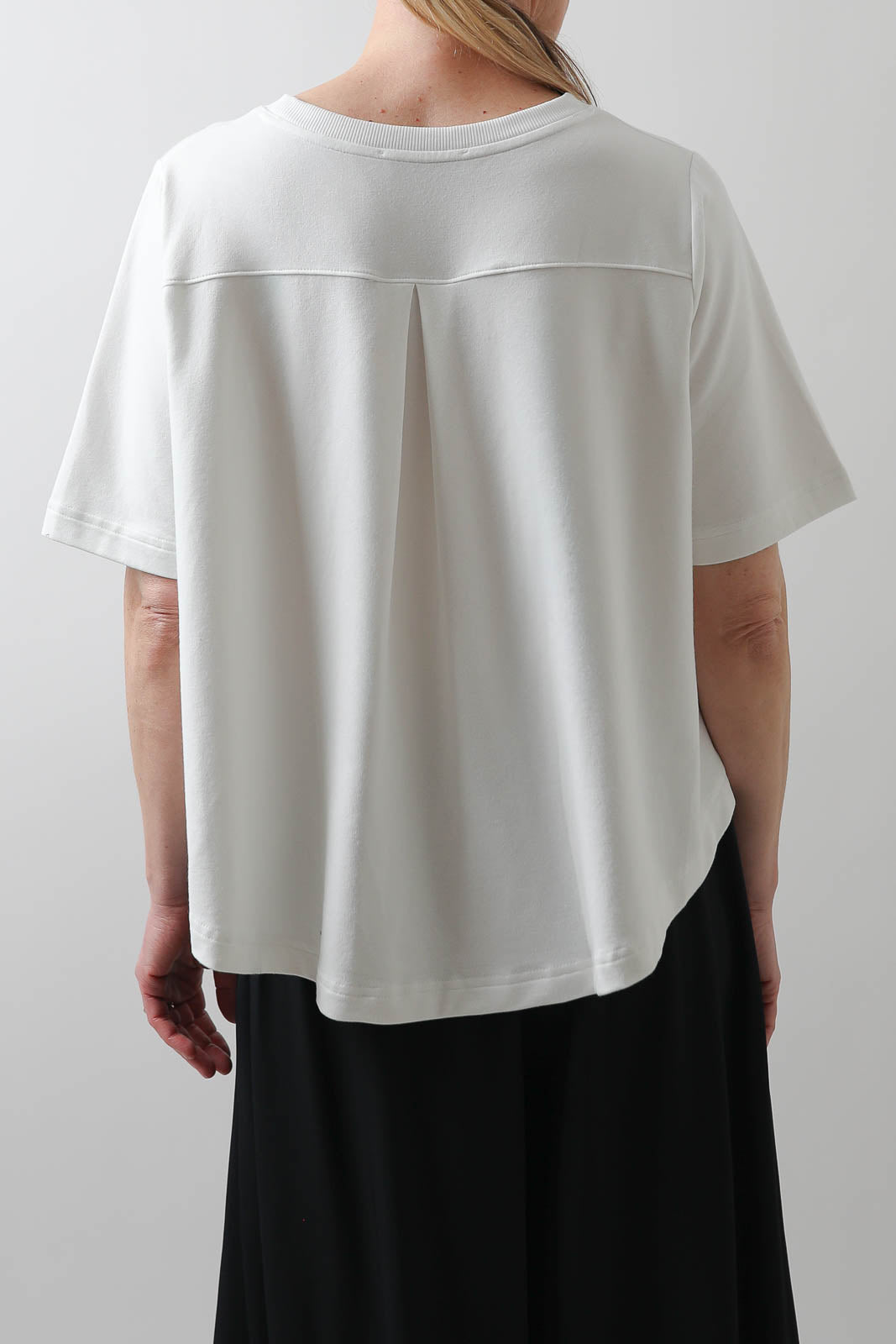 Vestibule Garderobe, T-Shirt French Terry in Weiss