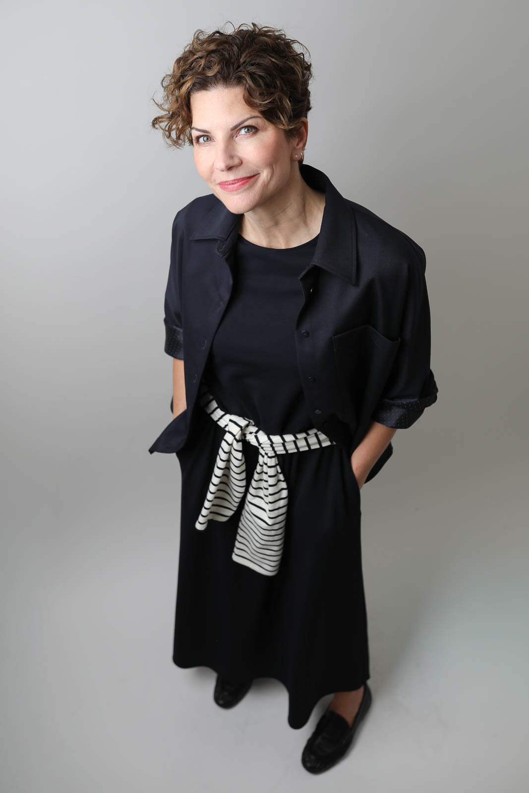 Vestibule Garderobe, Kleid Toujours in Dark Saphire