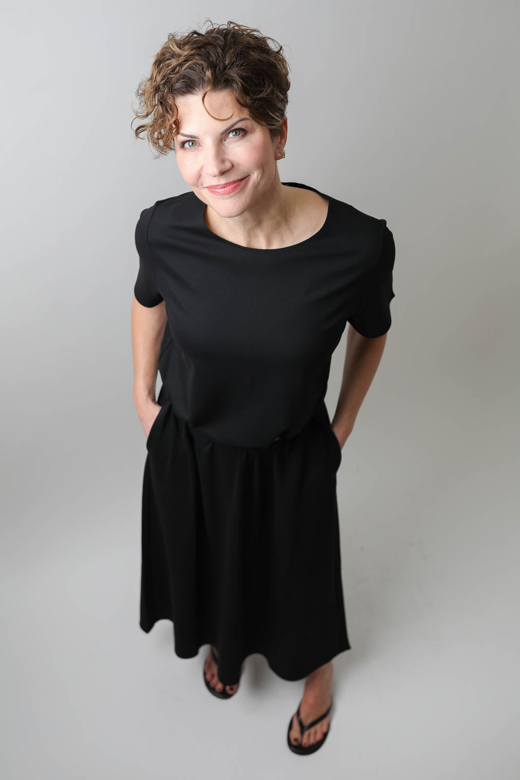 Vestibule Garderobe, Kleid Toujours in Noir