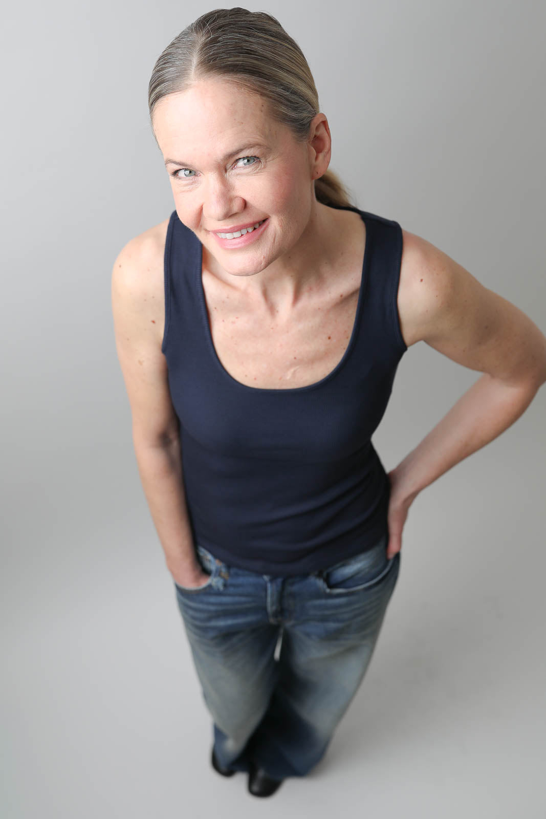 Vestibule Garderobe, Tank Top Rib in Marine