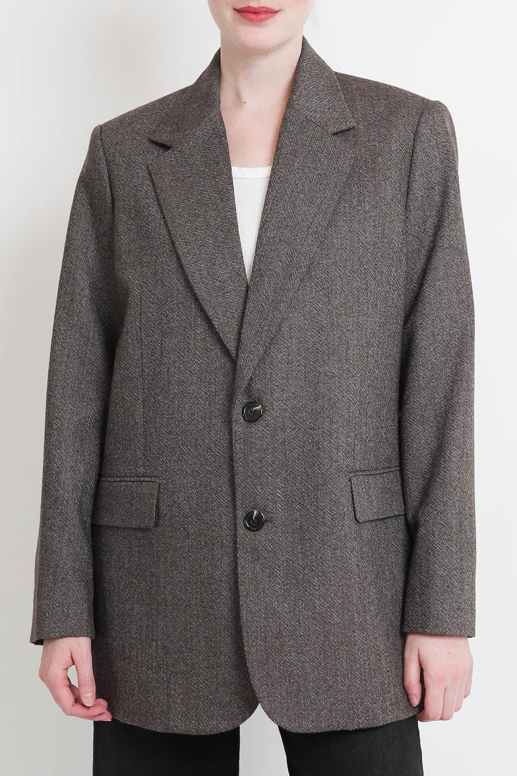 Soeur, Blazer Dune in Marron/Ecru