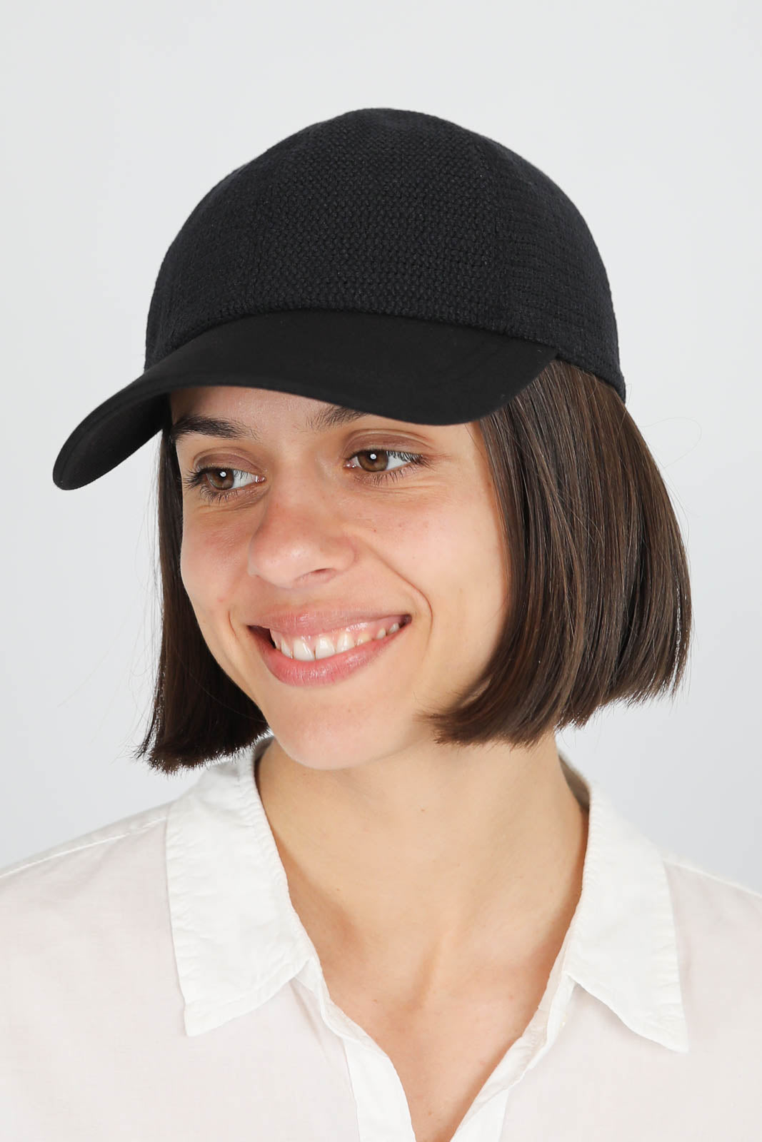 Baseball-Cap Filetti in Schwarz