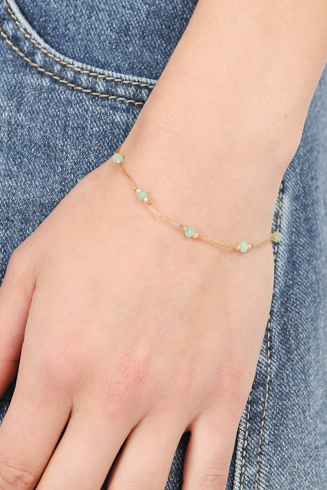 Armband T.Bee in Chryso Champagne Z
