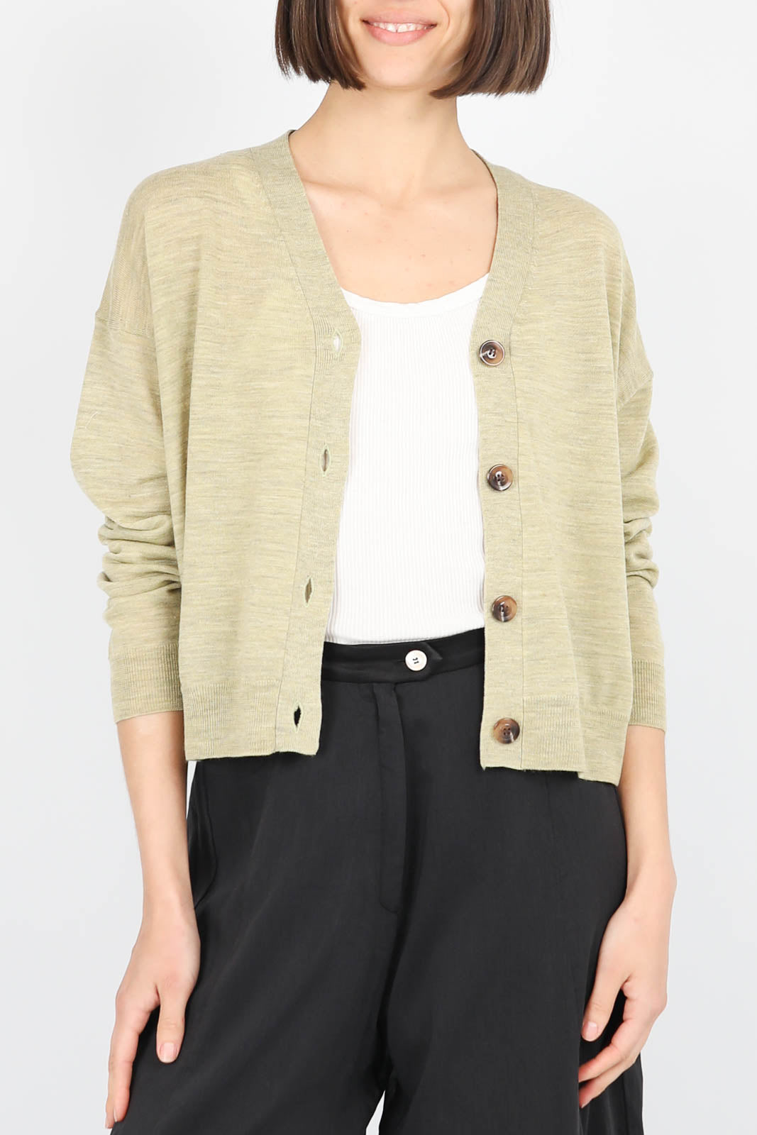 Cardigan Idem in Sauge Chine