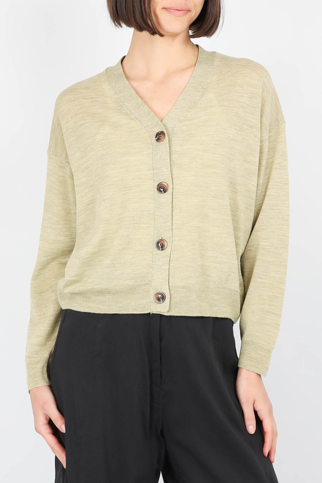 Cardigan Idem in Sauge Chine