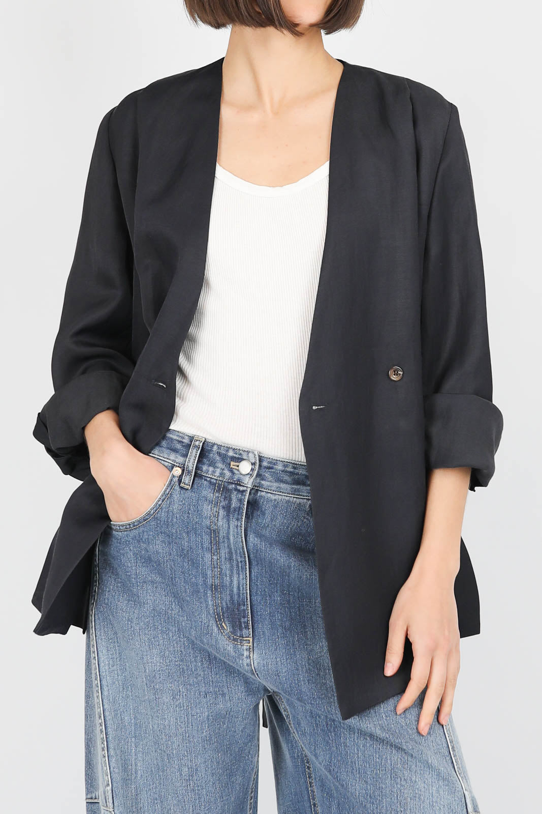 Jacke Dandy in Navy