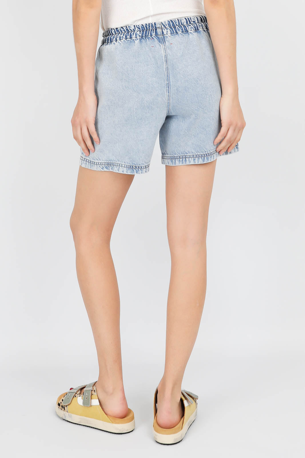 Shorts Sascha aus Denim in Atlantic