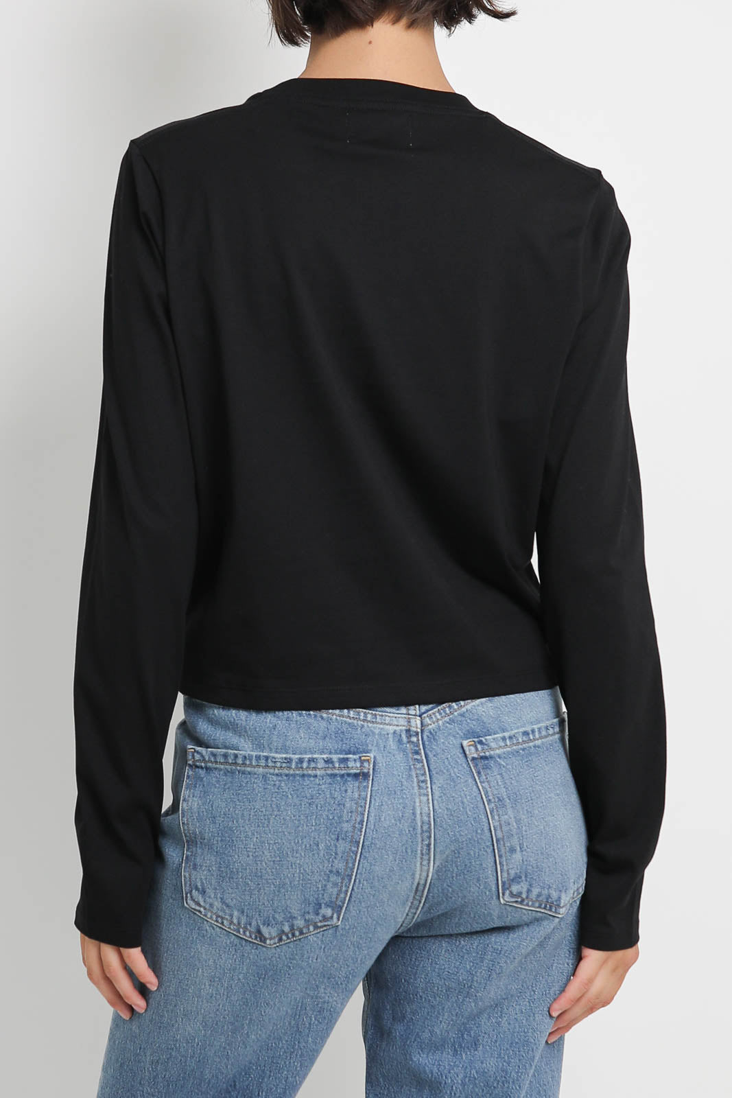 Loulou de Saison Langarm-Shirt Masal in Schwarz