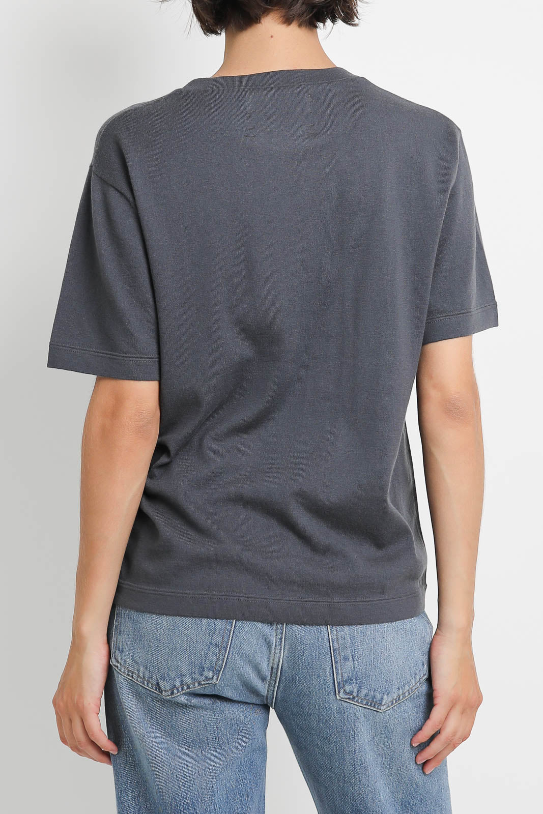 Extreme Cashmere T-Shirt Cuba in Lake