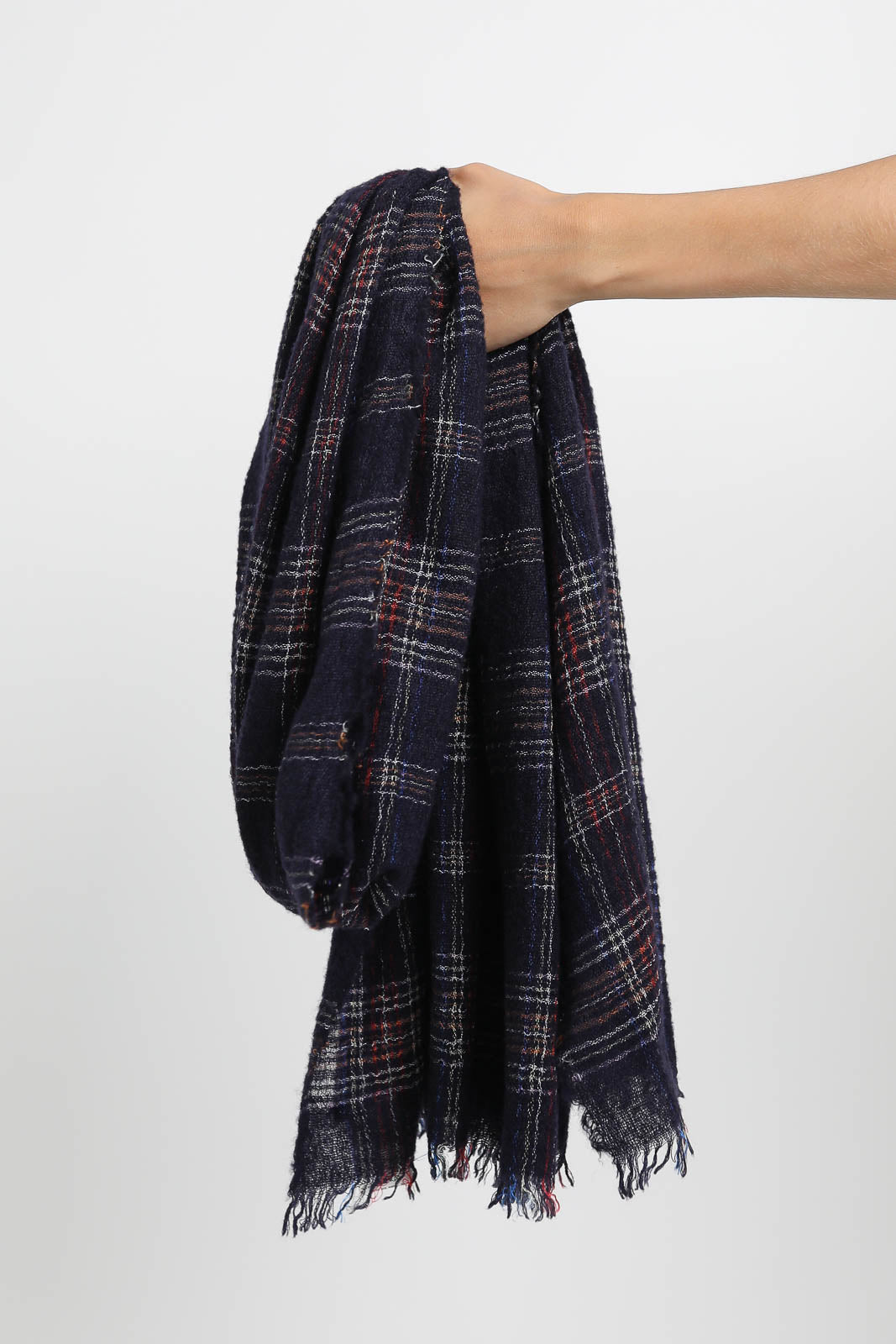 Faliero Sarti Schal Lidixa in Navy