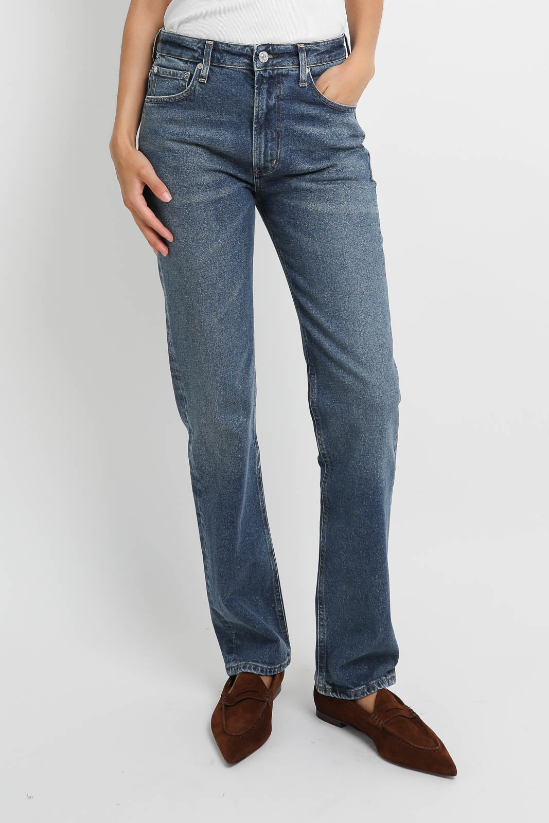Citizens of Humanity Jeans Zurie Straight in Eugene