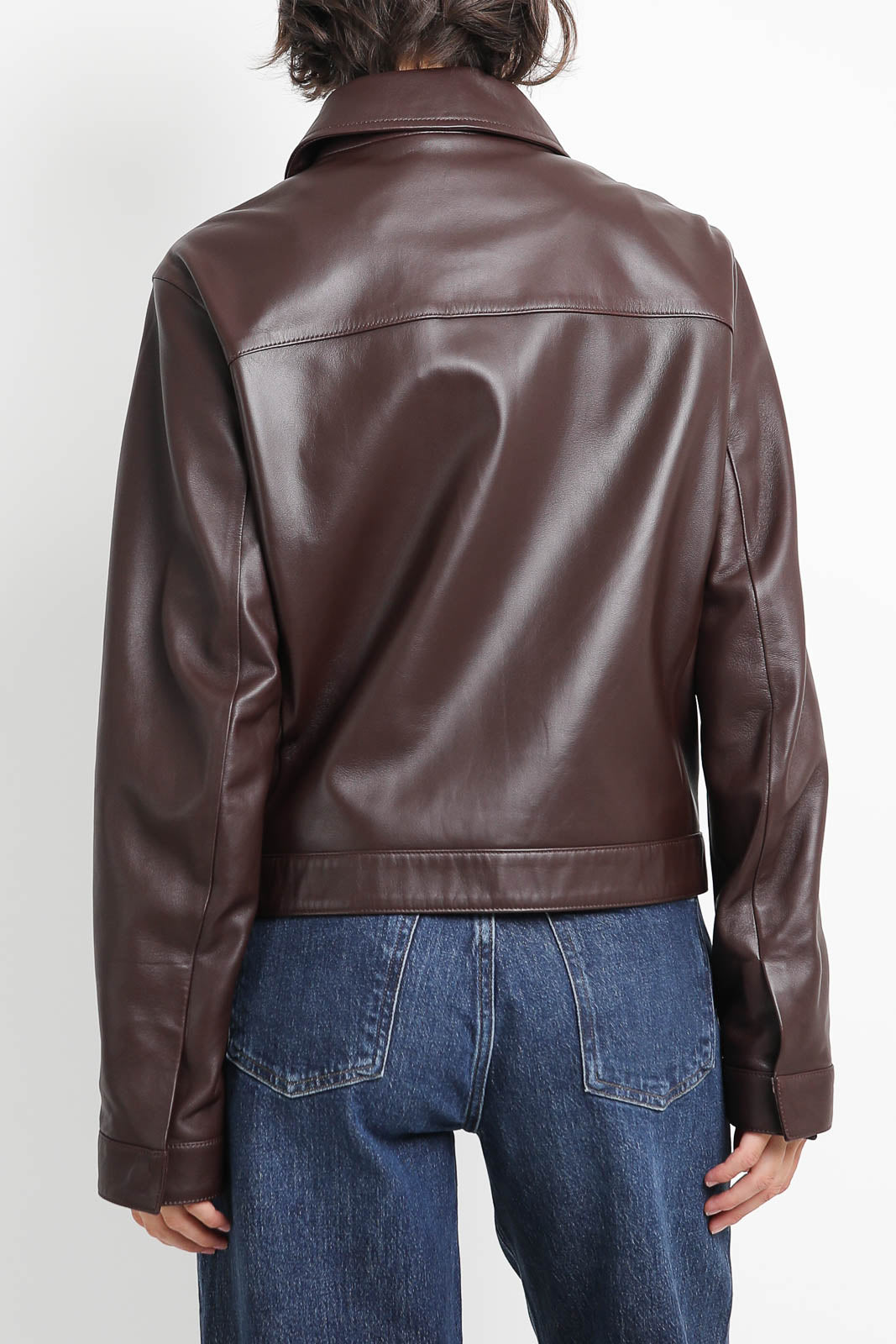 Loulou de Saison Jacke Ascot in Braun