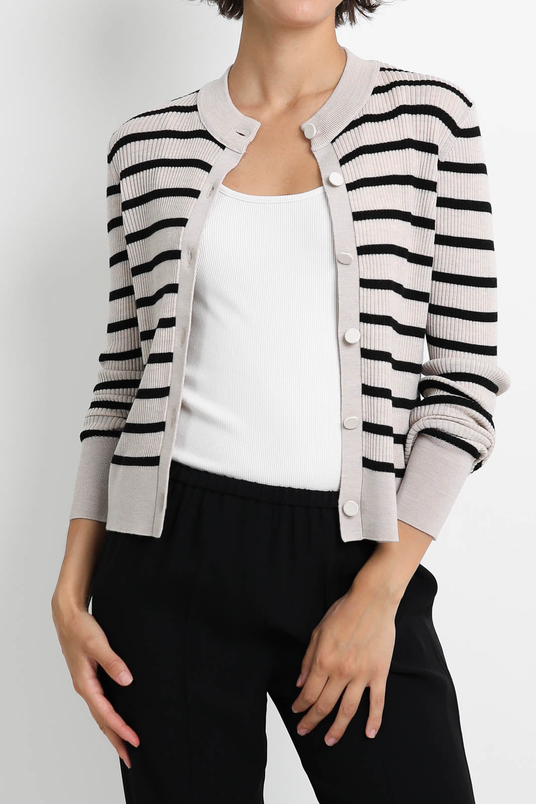 Forte-Forte Cardigan Superfine in Juta
