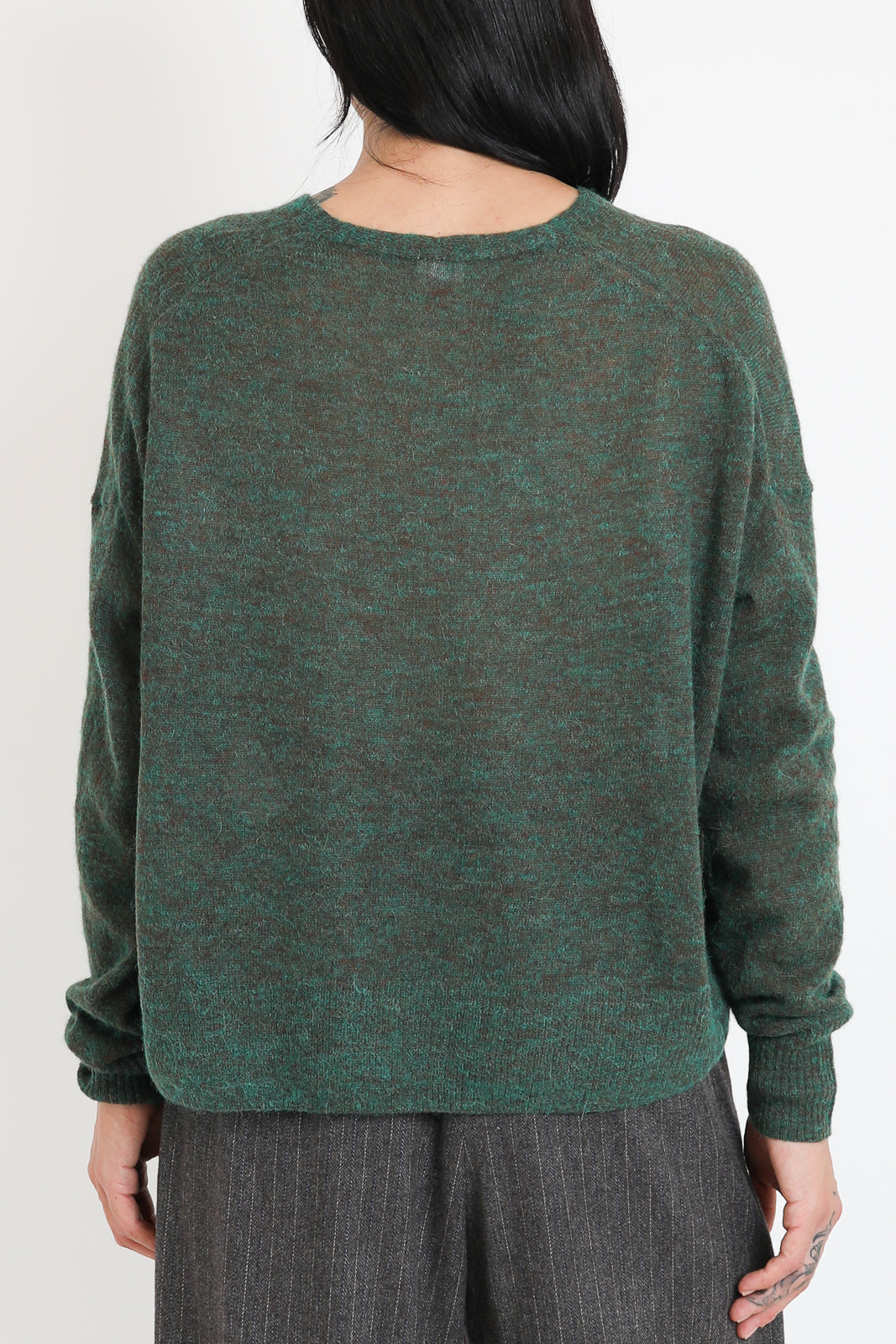 C. T. Plage, Pullover V-Neck in Grün