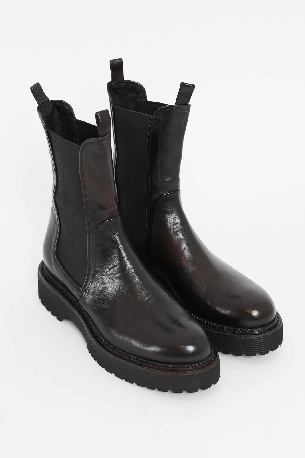 King, Schuhe Buffalo in Teak