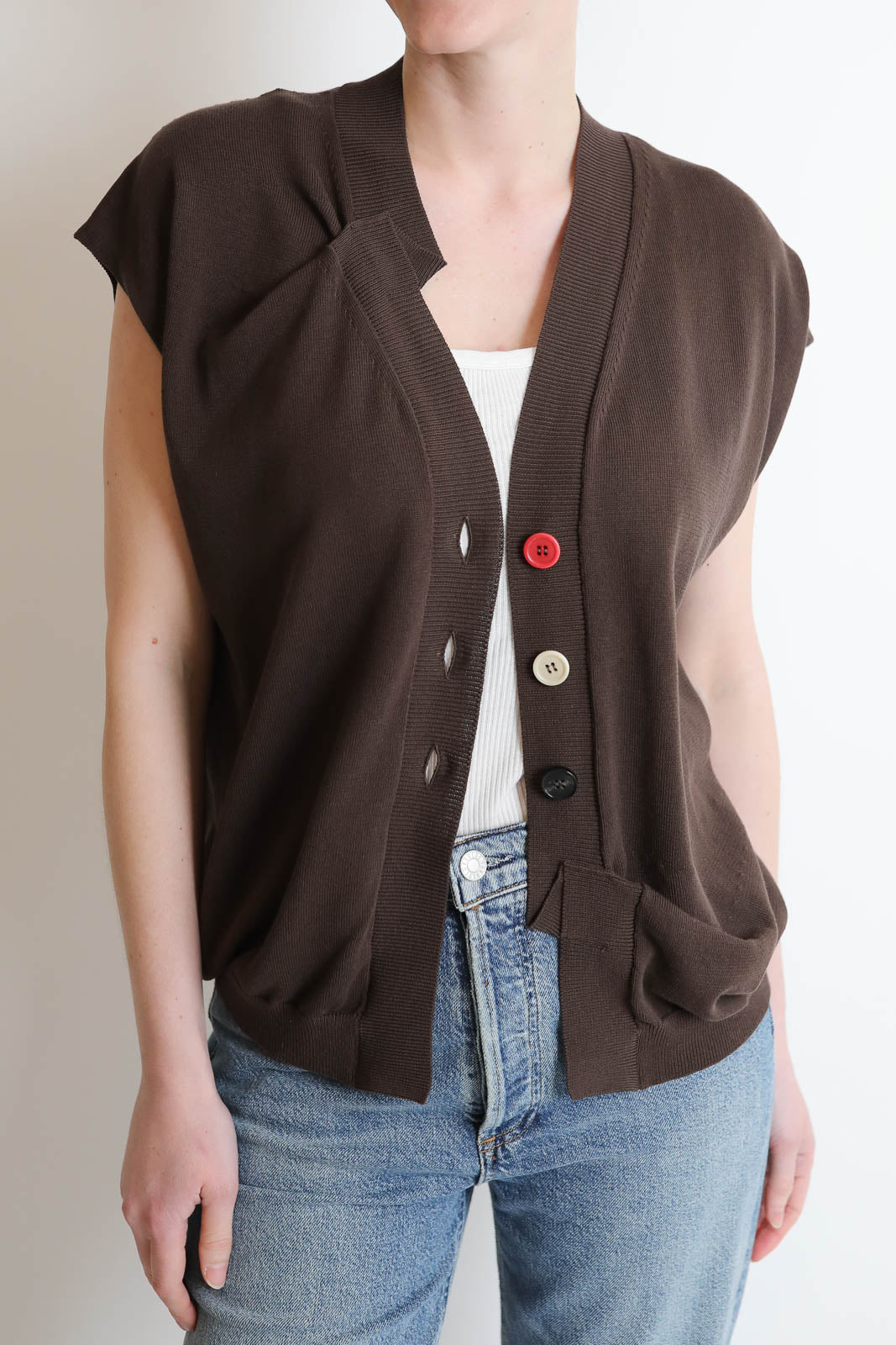 Phisique du Role, Gilet Cold Hand in Beluga Moro