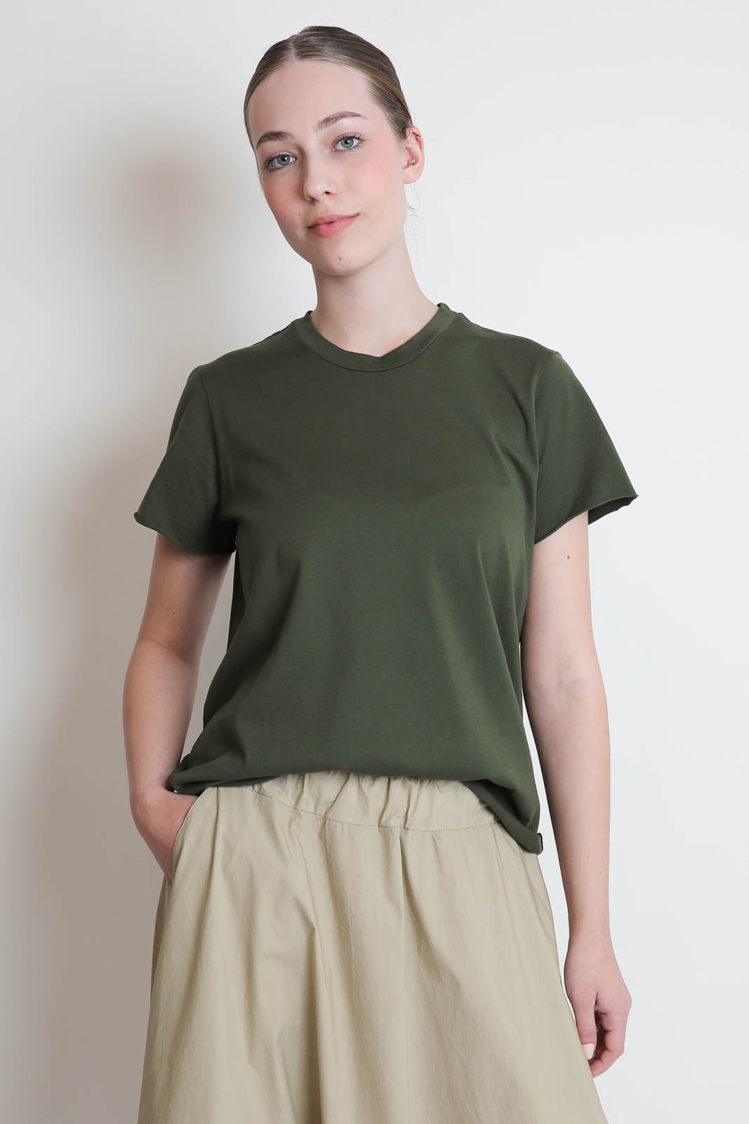 Labo.Art, T-Shirt Rico Jap in Olive