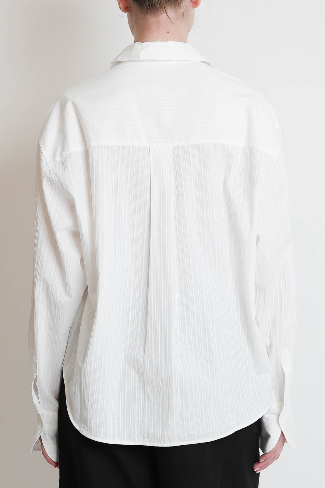 Pomandere, Bluse mit Streifen in Optical White